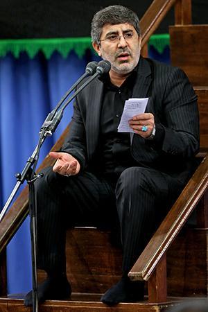 مرثیه ‌سرایی جناب آقای محمد رضا طاهری _ محرم ۹۵