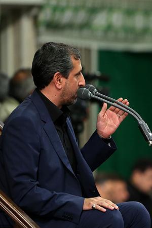 مرثیه ‌سرایی جناب آقای سید محمد قاضوی _ محرم ۹۵